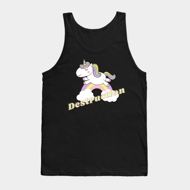 destruction Tank Top by j and r